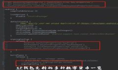 tP钱包支持的多种数字货币